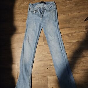 Hollister Women's Light Blue Skinny Jeans